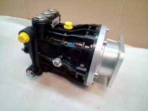 91 - High Pressure Plunger Pump UDOR PSd Series - AISI 316L - 5/8″ Hollow Shaft, NEMA 56C Flange