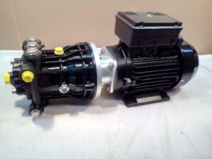 93 - High Pressure Plunger Pump UDOR PSd Series - AISI 316L - 5/8″ Hollow Shaft, NEMA 56C Flange