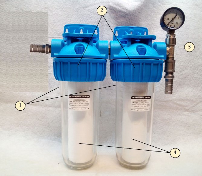 Prefilter Blue Gold Watermakers - Documentation