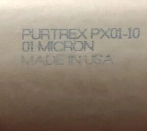 Puretrex - PURTREX Filtering Cartridges Box 20 pcs. (length: 10“-20“-30“-40“ – 1μ, 5μ, 10μ, 20μ, 30μ, 50μ, 75μ)