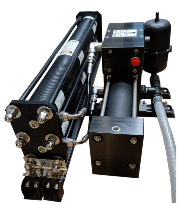 Aquaboost enhanced Clark pump energy recovery device for marine water makers