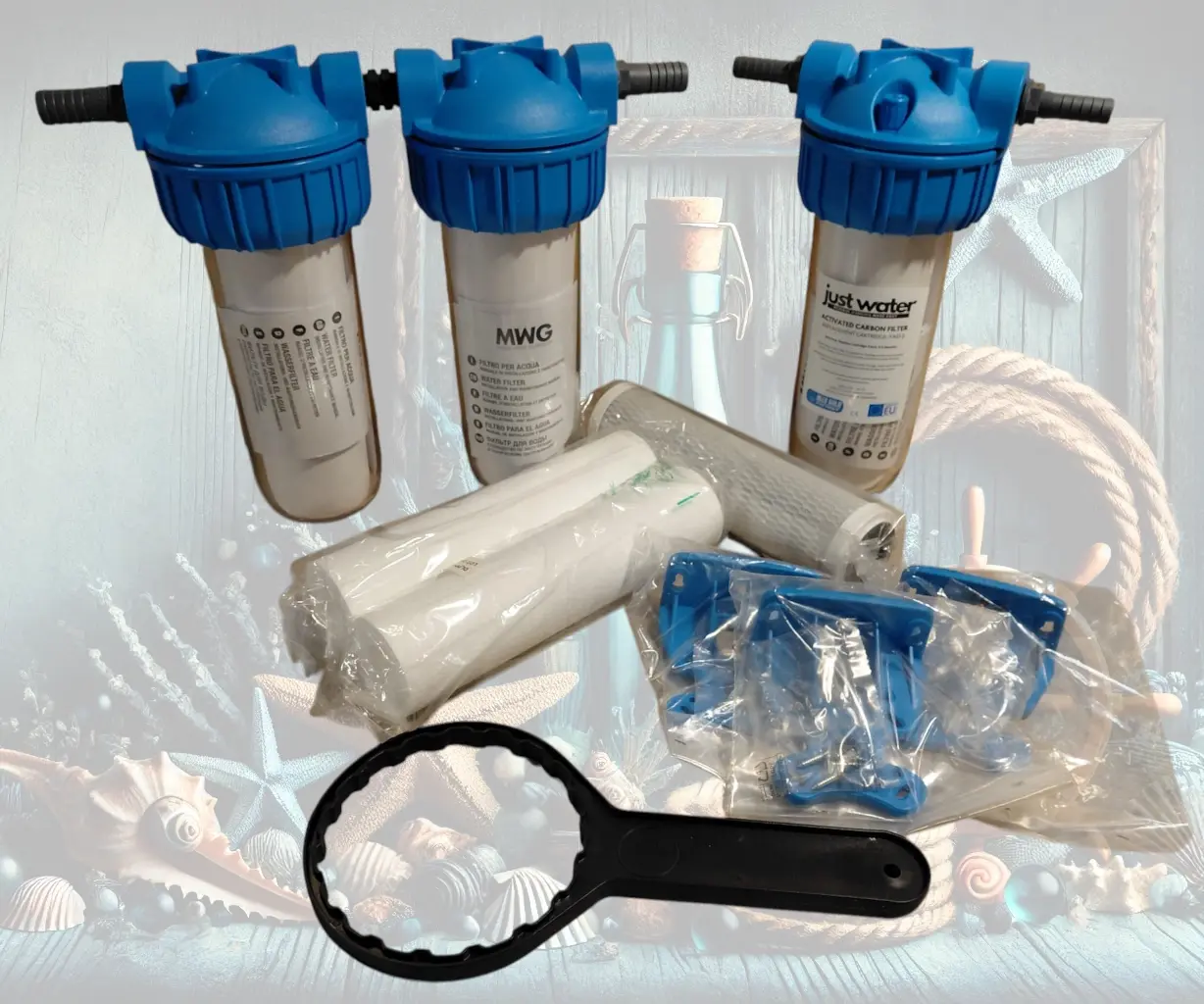 Boat Watermakers series “Just Water Pro Mk II" 140 l/h (only 750W) with Automatic Pressure Regulation 10 Watermaker Just Water Pro Mk2 - 11