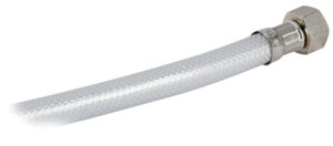 Boris shower white finish PVC hose 2.5 mm - Image 4