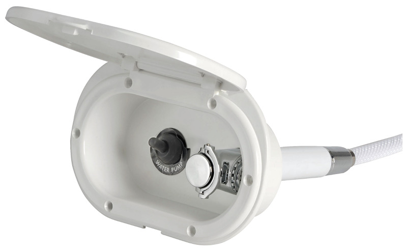 Shower box ON-OFF switch PVC hose 2.5 m 1 Shower box ON-OFF switch PVC hose 2.5 m