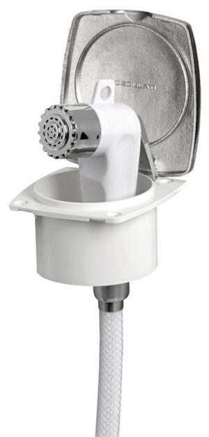 New Edge SS deck shower PVC hose 2.5 m