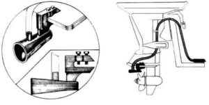 Alternative view of Piper Pump pump for outdoor engines