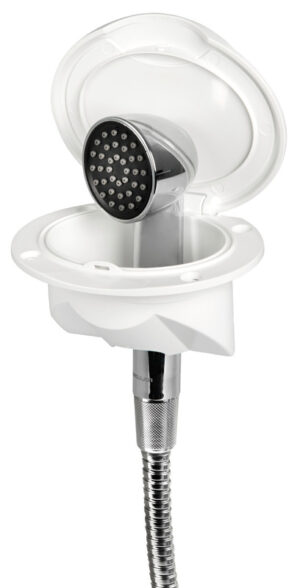 Nuvola deck shower w/Keji shower SS hose 2.5m