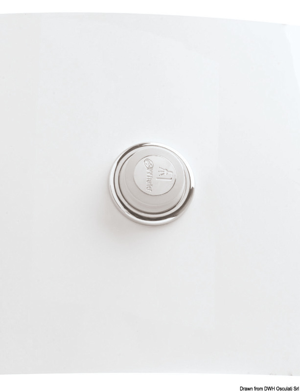 WHALE Twist® Mk2 deck shower white 190x57mm 2 WHALE Twist® Mk2 deck shower white 190x57mm - Image 2