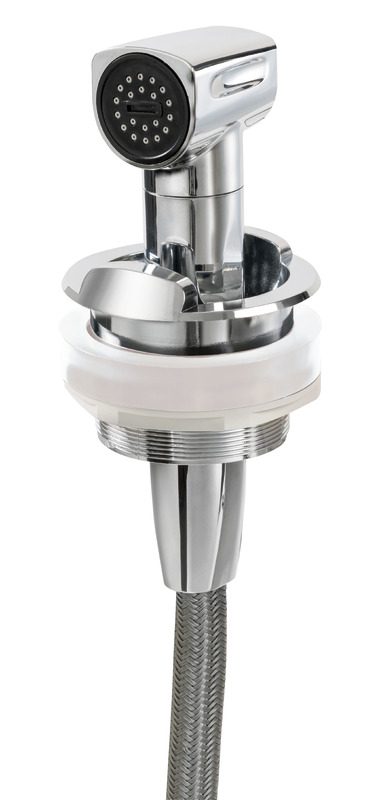 Saturn shower w/horizontal mixer chromed 2 Saturn shower w/horizontal mixer chromed - Image 2