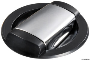 Saturn shower w/horizontal mixer black