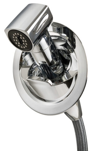Saturn cold water shower vertical chromed base - Image 5
