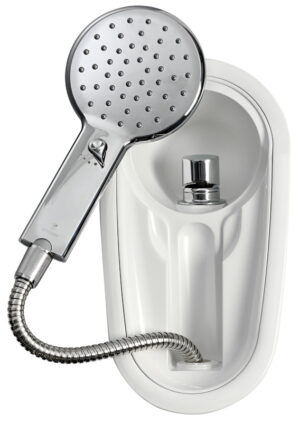 Alternative view of Adriana recess-fit deck shower