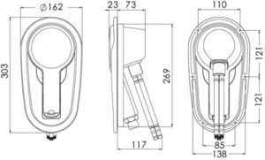 Adriana recess-fit deck shower - Image 7
