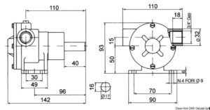 Alternative view of Nauco PM 34 pump 3/4"