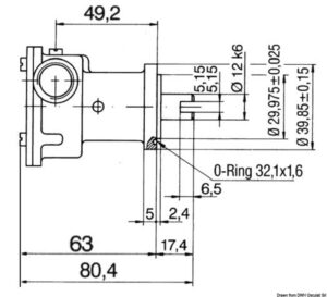 Alternative view of Nauco ST114 pump 3/8"