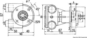 Alternative view of Nauco FPR040 flanged pump