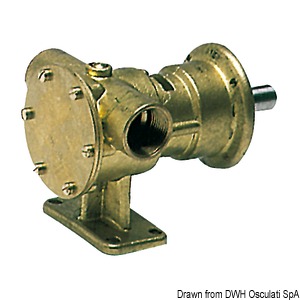 NAUCO-type self-priming pumps