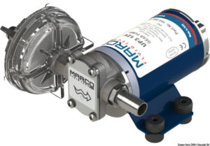 Self-priming electric pump 12 V 15 l/min