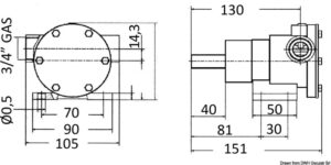 Nauco 335 pump 46 l rubber ring - Image 3