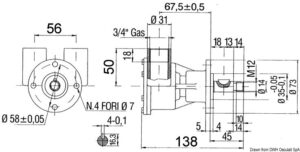 Alternative view of Nauco FPR044 pump