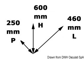 Alternative view of CEM fresh water pump w. 20l-SS tank 24 V 50 l/min