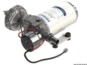Marco electr. autom. fresh w.pump 2.5 bar 36 l/min