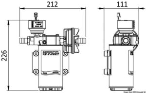 Marco electr.oper. autom. fresh w.pump 2.5bar26l/m - Image 3
