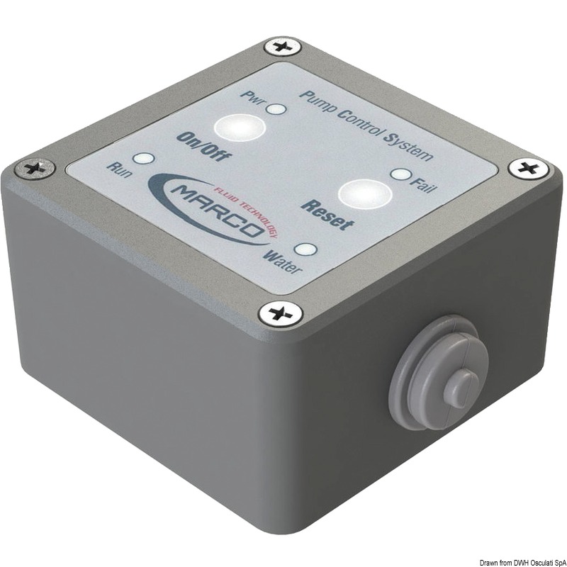 Control panel for automatic fresh water pump 1 Control panel for automatic fresh water pump