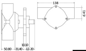 Alternative view of NAUCO ST 1016 type pump