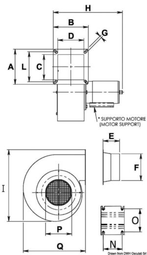 Centrifugal blower 24 V 120 W 6 A LD 5 Centrifugal blower 24 V 120 W 6 A LD - Image 3
