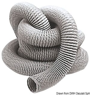 Self-extinguishing extractor hose 104 mm