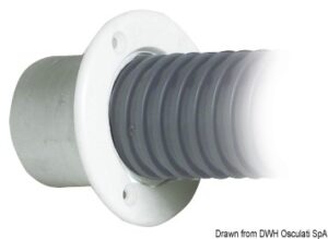 Alternative view of Flexible PVC hose grey roll 10 m