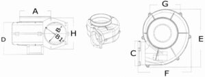 Centrifugal extractor wall mounting 24 V 7 A - Image 3