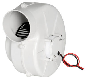 Alternative view of Centrifugal extractor with bracket 12 V 11.5 A