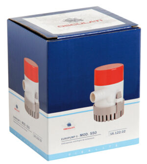 Alternative view of Europump II submersible bilge pump 1000 12 V