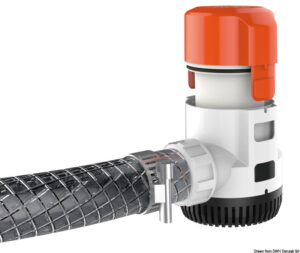 Alternative view of Maxi submersible bilge pump G3700 12 V