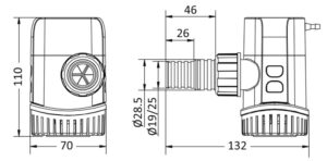 Europump Next Generation bilge pump G1100 12V - Image 4