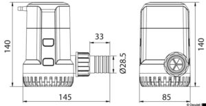 Europump Next Gen automatic bilge pump G2000 24V - Image 3