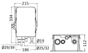 Europump Auto grey water drain well 12 V - Image 3
