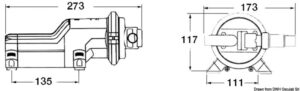 Alternative view of WHALE Gulper pump 220 12V