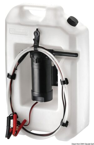 Oil change kit 12 V w/tank