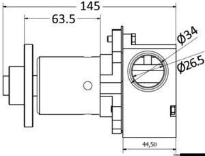 Alternative view of NAUCO ST 275 pump