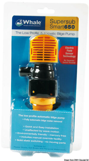 Alternative view of Whale Supersub Smart submers. bilge pump 1100 12V