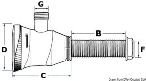 Alternative view of Attwood pump for tank ventilation 38 l/min