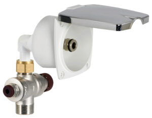 Heavy Duty New Edge fresh water chromed inlet - Image 3