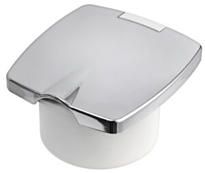 Heavy Duty New Edge fresh water chromed inlet