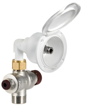 Heavy Duty Classic EVO fresh water chromed inlet - Image 3