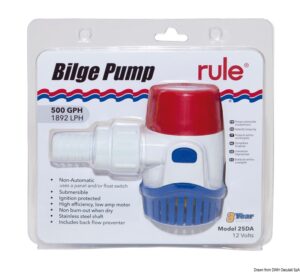 Alternative view of Rule New Generation submers. bilge pump 1100 12V