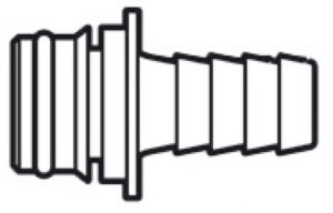 Europump plug-in quick fitting straight Ø 14 mm