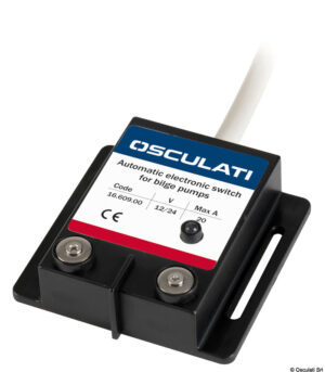 Automatic electronic switch f. bilge pumps